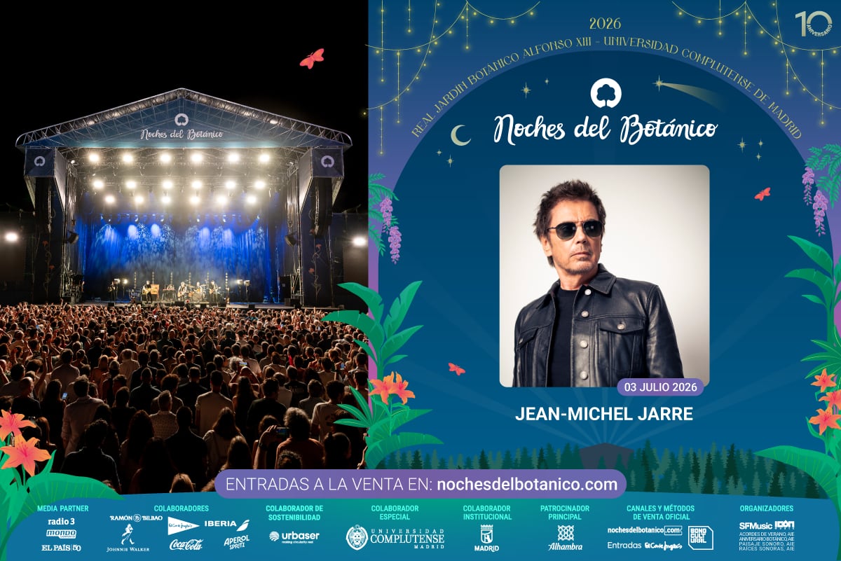 Imagen para: Vive una Experiencia Exclusiva en Noches del Botánico con Jean-Michel Jarre