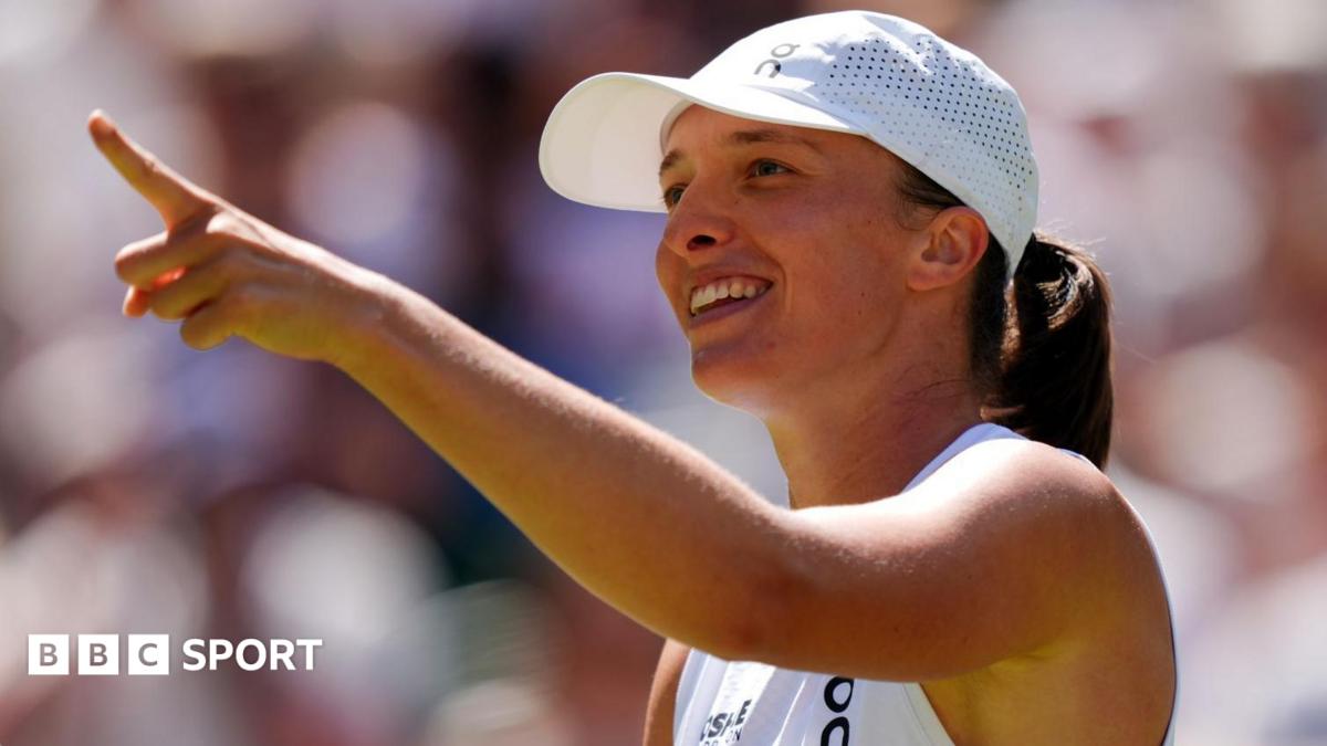 Imagen para: Iga Swiatek avanza con firmeza en Wimbledon tras una victoria contundente