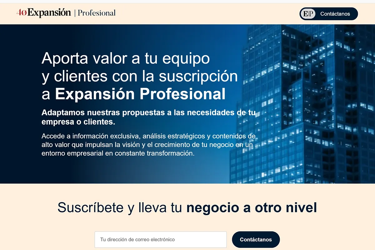 Imagen para: Lanzamiento de EXPANSIÓN Profesional: La herramienta esencial para empresas