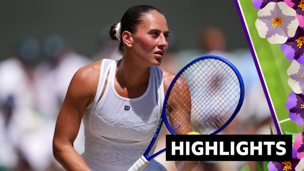 Imagen para: Marta Kostyuk sorprende a Jasmine Paolini y avanza a su primera semifinal en Wimbledon
