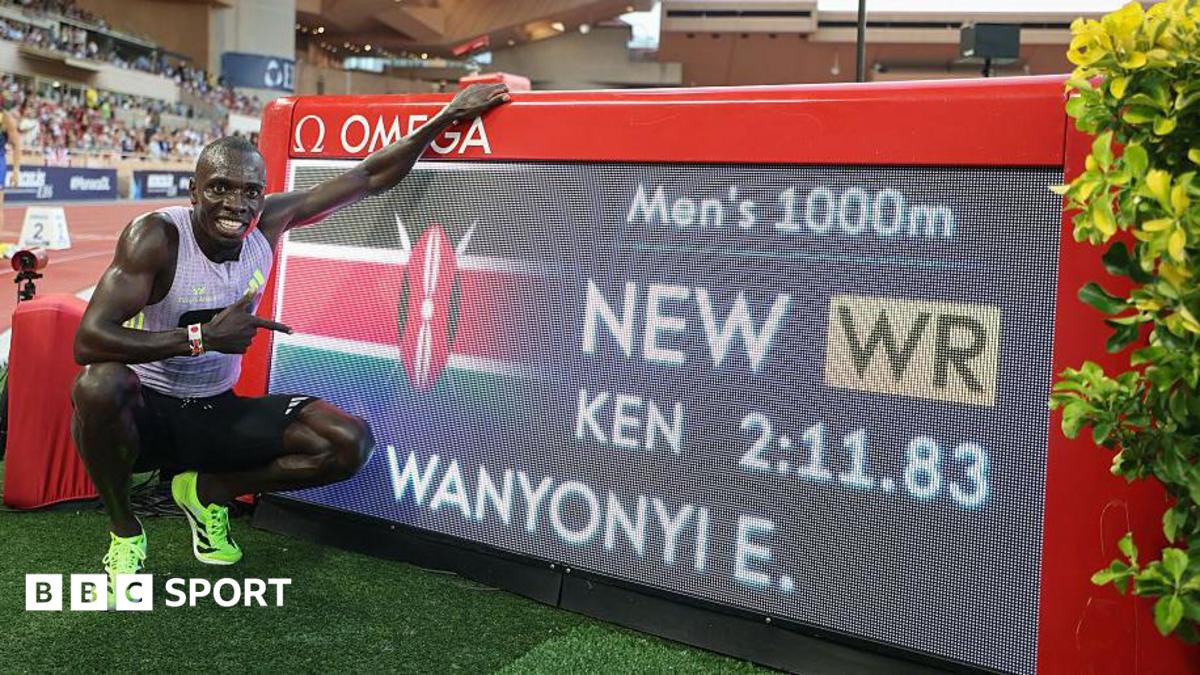 Imagen para: Emmanuel Wanyonyi rompe el récord mundial de 1,000m en Mónaco: un hito en el atletismo