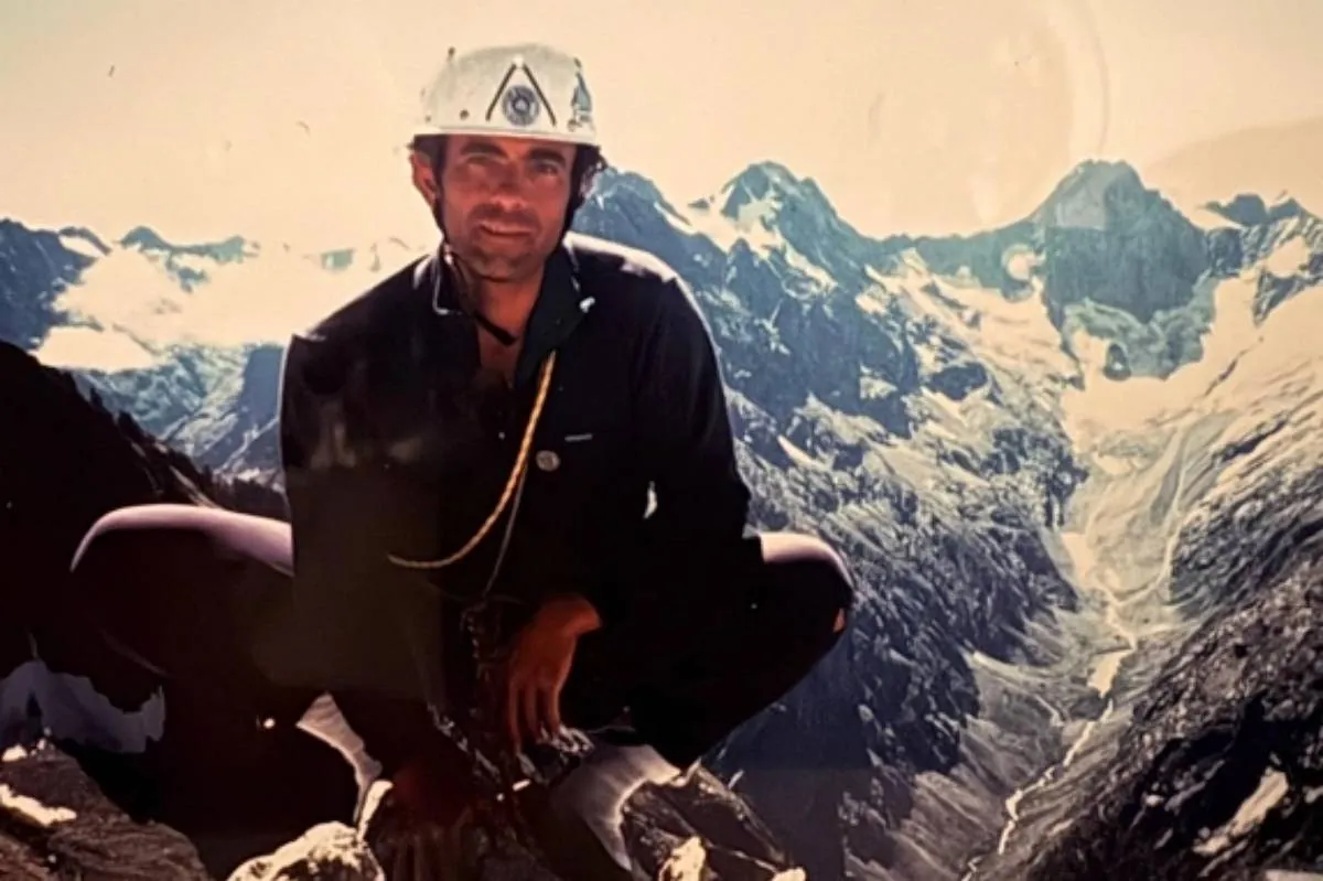 La viuda de un alpinista fallecido hace 27 años se 'reencuentra' con su marido gracias a un carrete hallado en una montaña
