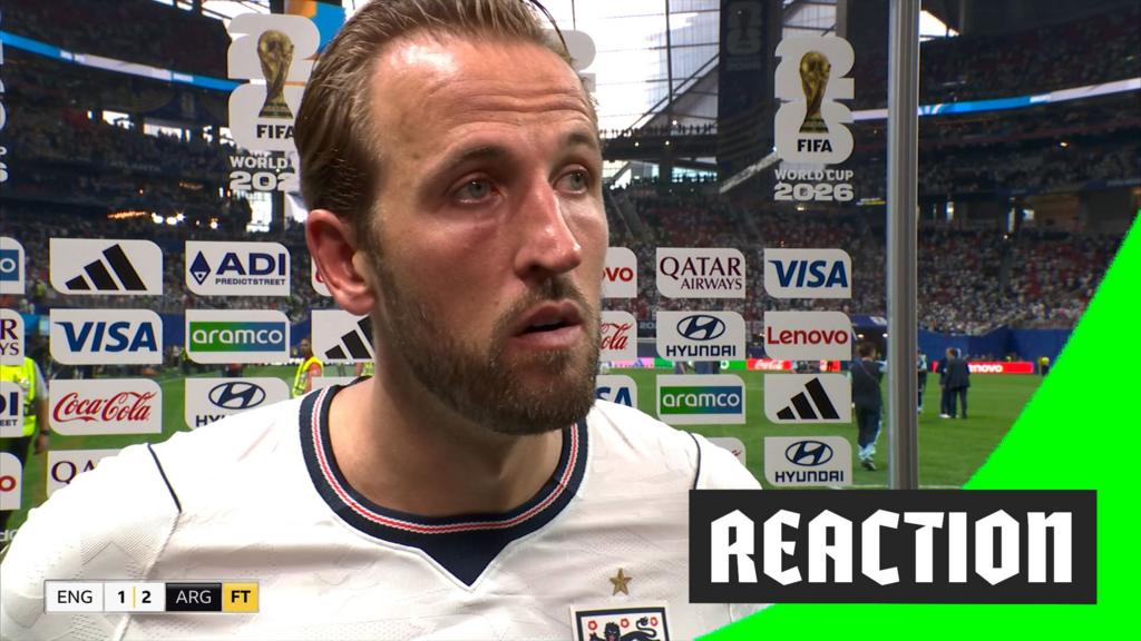Imagen para: 'Gutted' - Kane decepcionado tras la eliminación de Inglaterra en la Copa del Mundo 2026