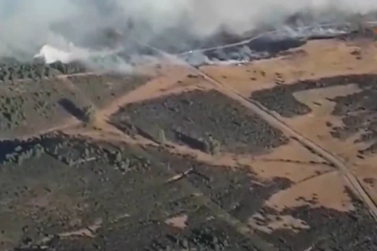 Imagen para: Incendio en La Mierla (Guadalajara): 100 evacuados y 1.500 hectáreas devastadas