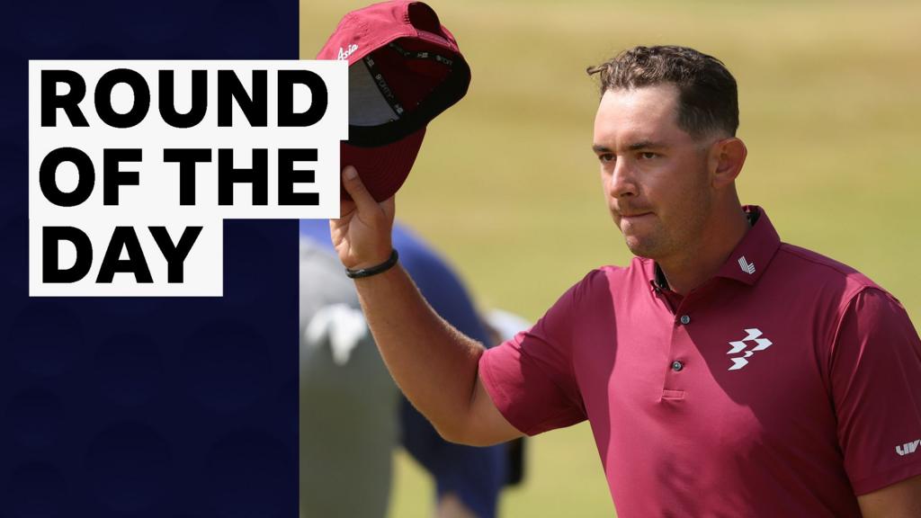 Imagen para: Lucas Herbert iguala el récord de la ronda más baja en The Open Championship