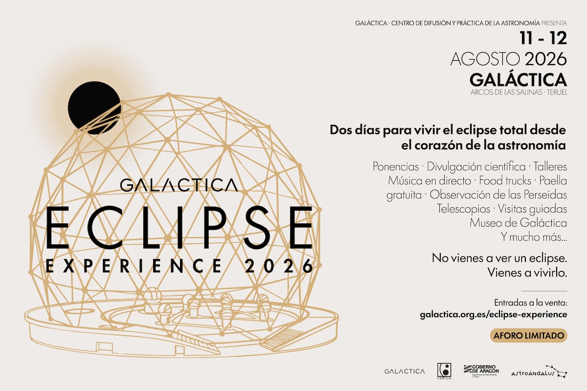 Imagen para: Vive el eclipse total de sol en Galáctica: el mayor centro de divulgación astronómica de Europa