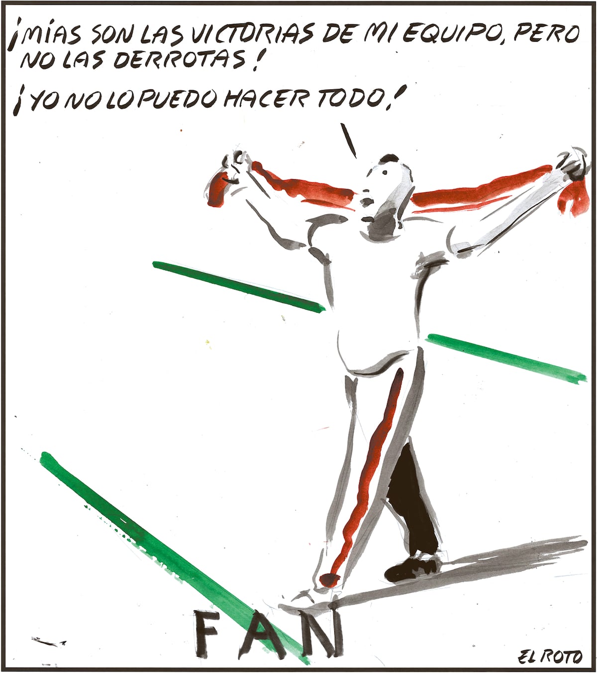 Imagen para: El Roto: fan de la crítica social a través del humor gráfico en su viñeta del 22 de julio de 2026