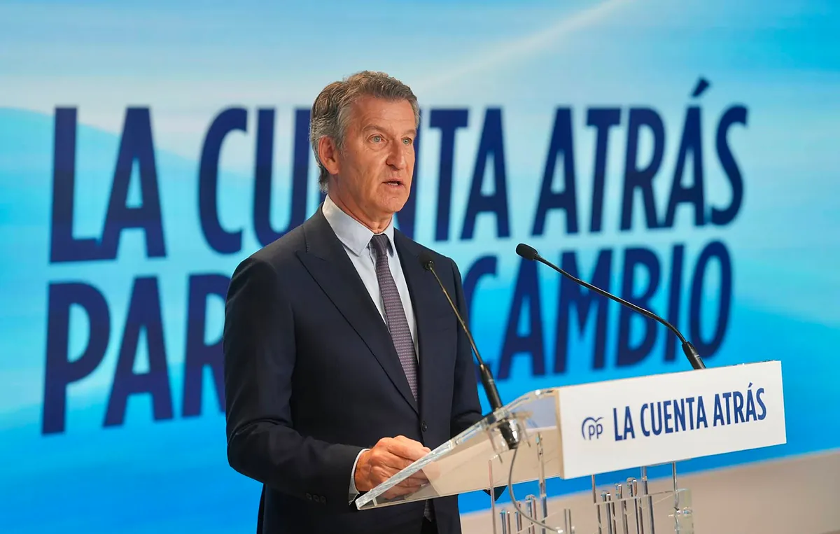 Imagen para: Feijóo acusa a Sánchez de ser 'el señor X' en la corrupción del PSOE y promete limpieza institucional